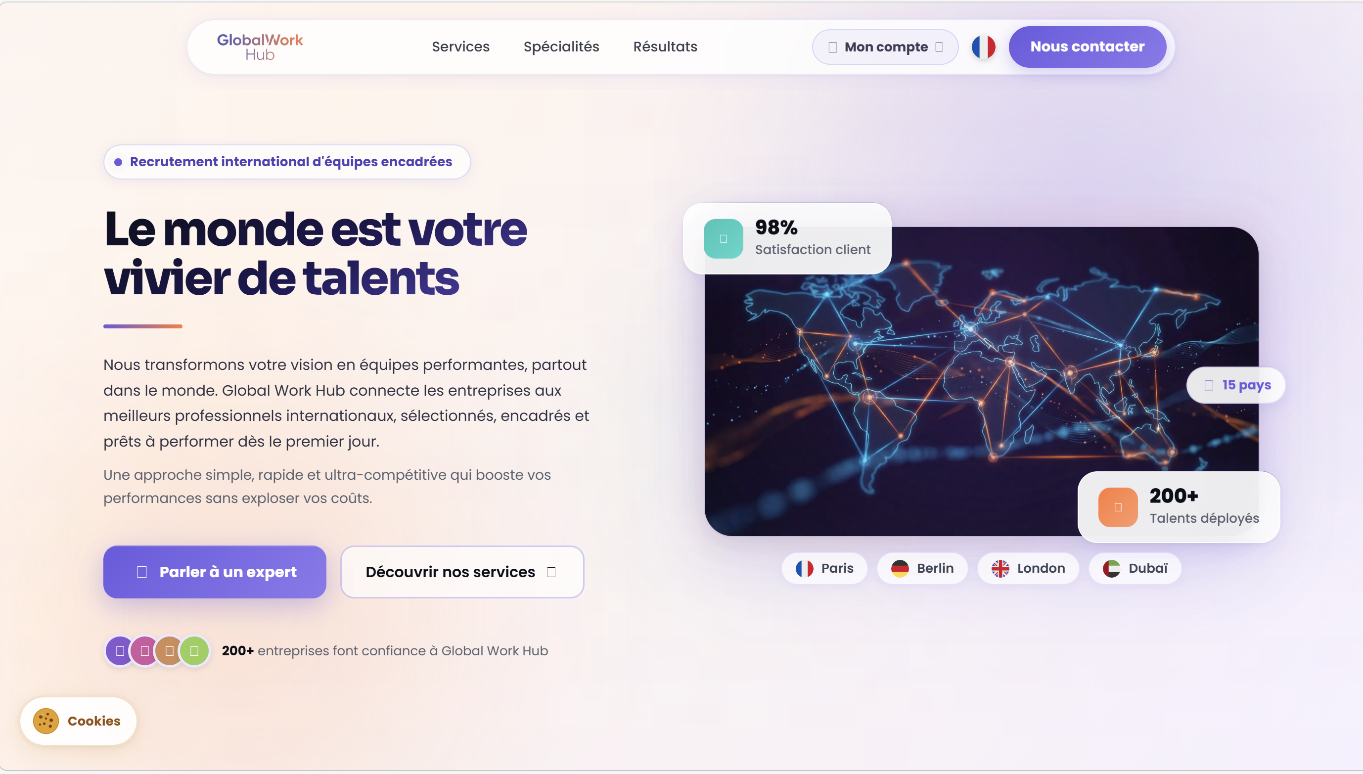 Global Work Hub - International recruitment and workforce platform