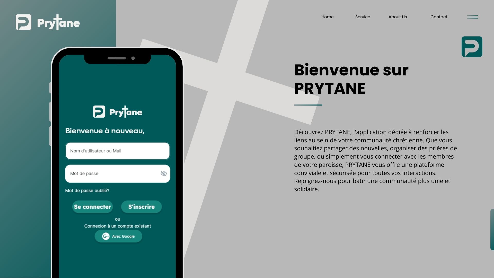 Prytane - Mobile application for parish community management